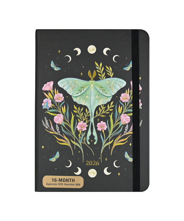Agenda 2026 Sem Vista 16M - Luna Moth