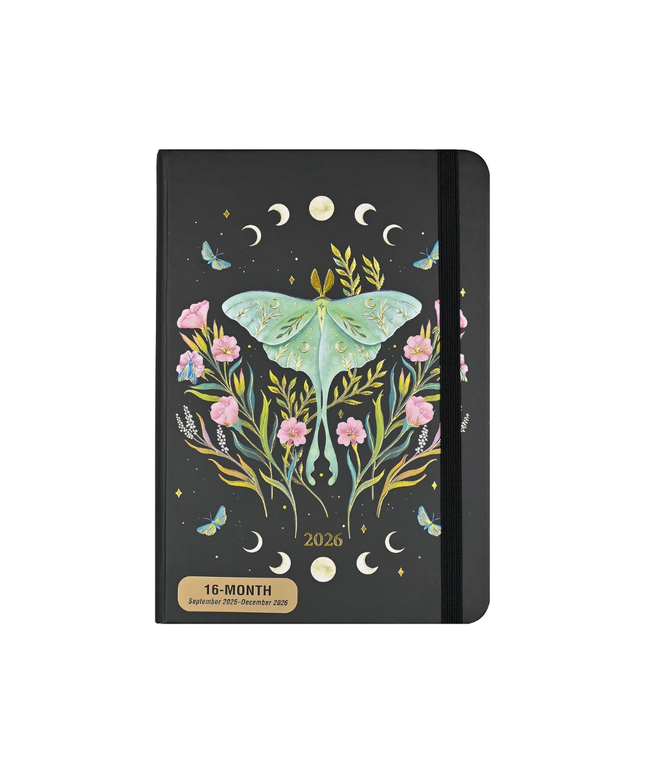 Agenda 2026 Sem Vista 16M - Luna Moth