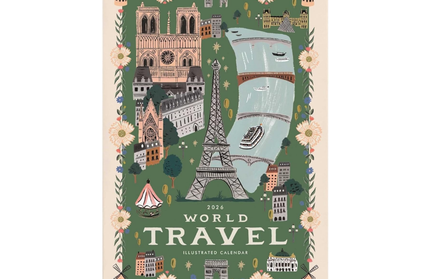 Calendarios 2026 Pared 12M - Travel