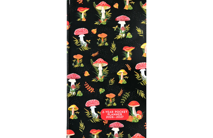 Agenda 2026 Bolsillo 24M - Mushrooms