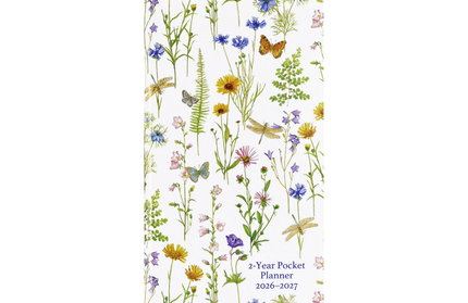Agenda 2026 Bolsillo 24M - Wildflower Garden