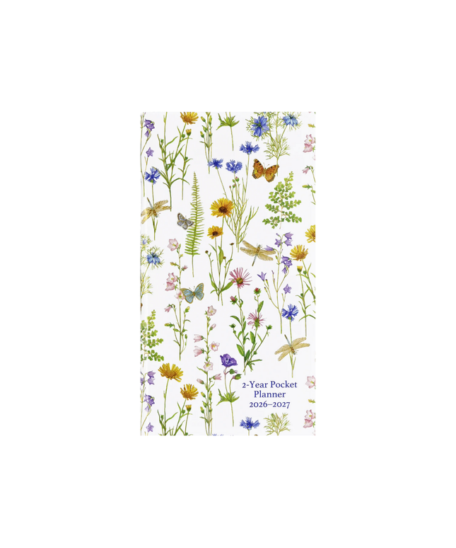 Agenda 2026 Bolsillo 24M - Wildflower Garden