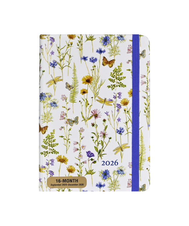 Agenda 2026 Sem Vista 16M - Wildflower Garden