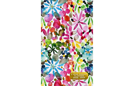 Agenda 2026 Bolsillo 24M - Watercolor Garden