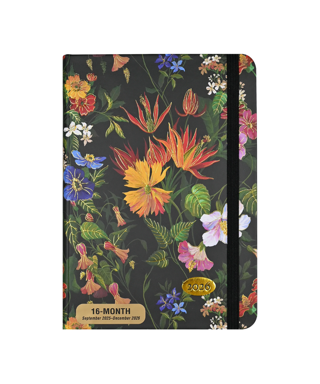 Agenda 2026 Sem Vista 16M - Floral Paradise