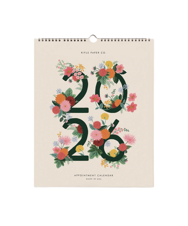 Calendarios 2026 Pared 12M - Dahlia