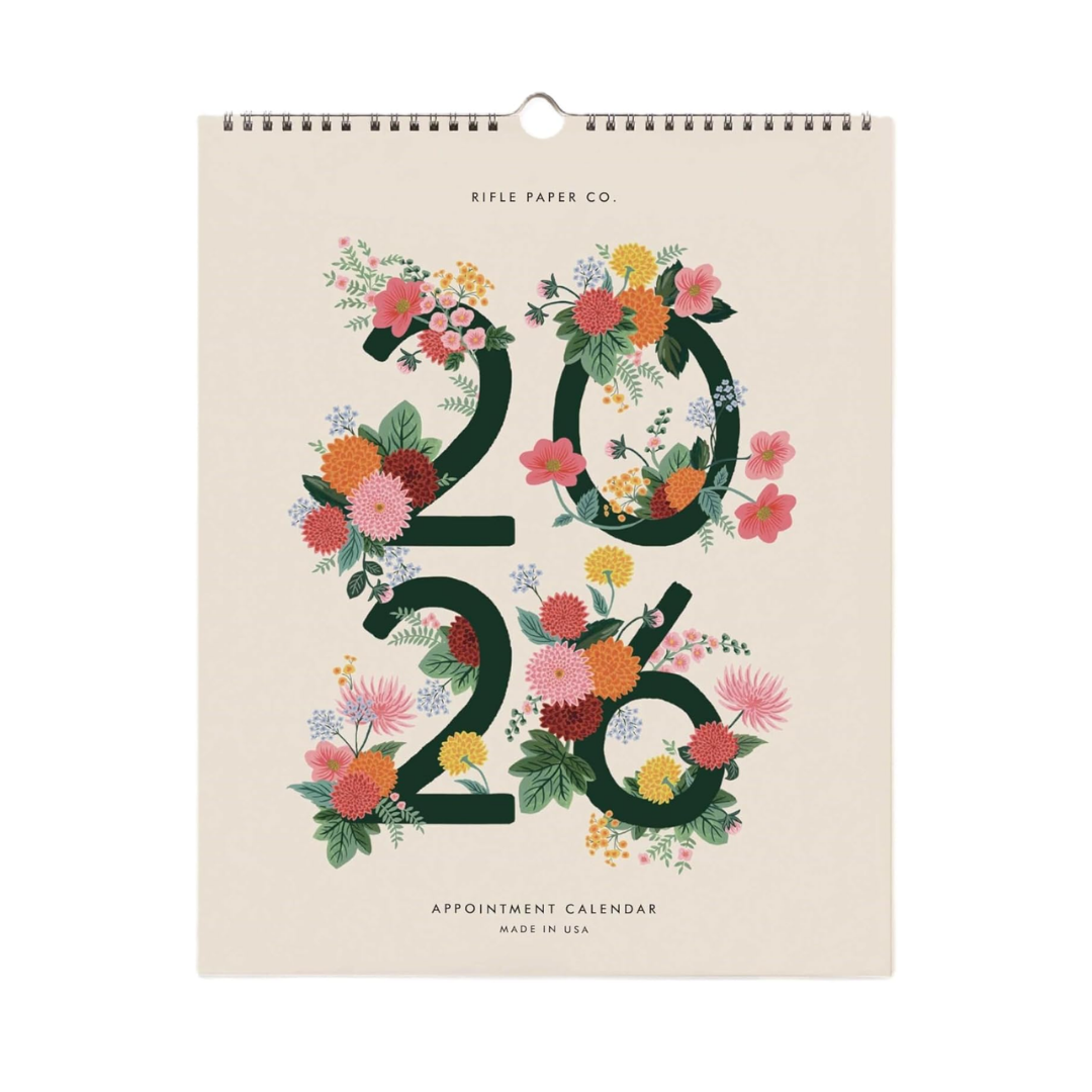 Calendarios 2026 Pared 12M - Dahlia