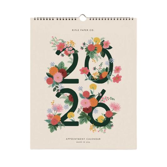 Calendarios 2026 Pared 12M - Dahlia