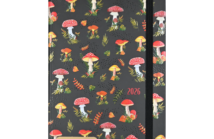 Agenda 2026 Sem Vista 16M - Mushrooms