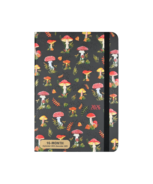 Agenda 2026 Sem Vista 16M - Mushrooms