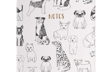 Libreta Outlined Dogs