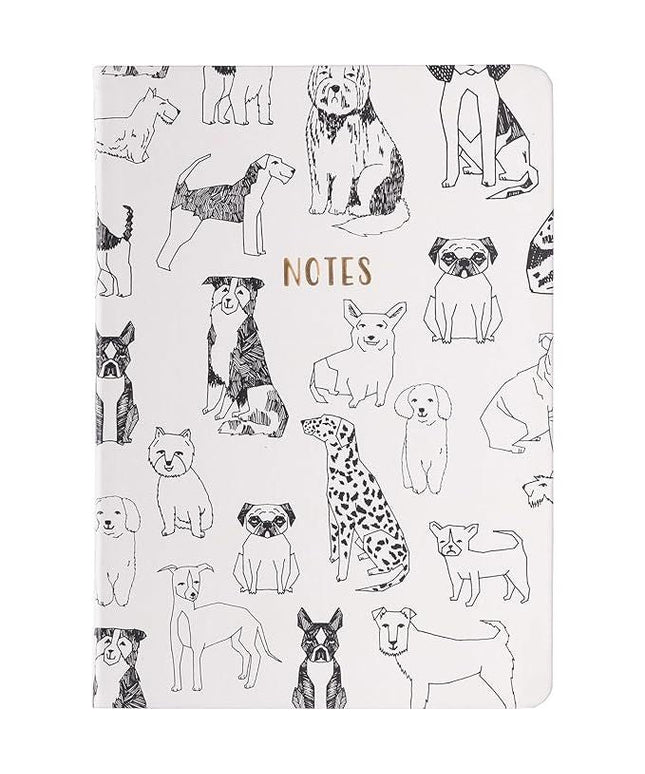 Libreta Outlined Dogs