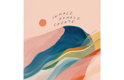 Croquera Inhale By Morgan Harper