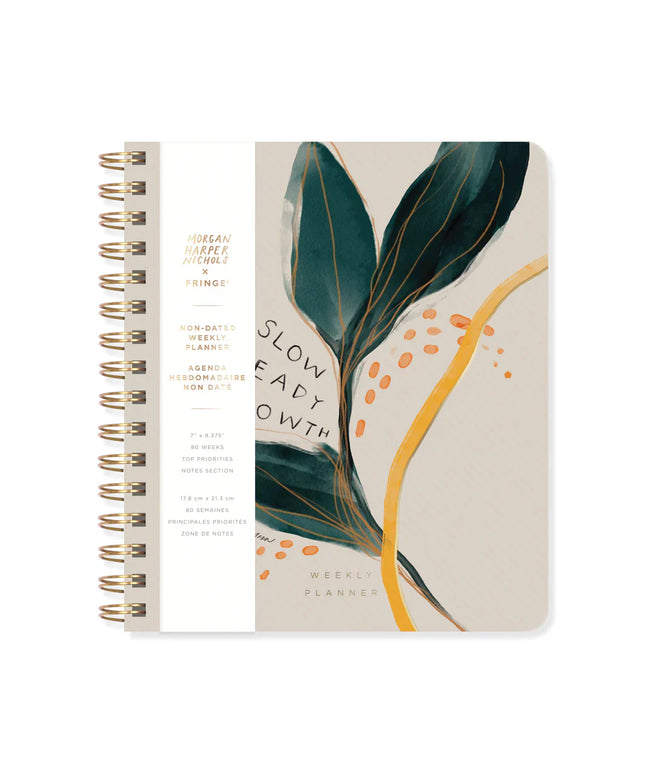 Planificador Sin Fecha Slow Steady Growth