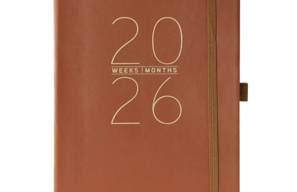 Agenda 2026 18M Semanal A5 Apollo - Café