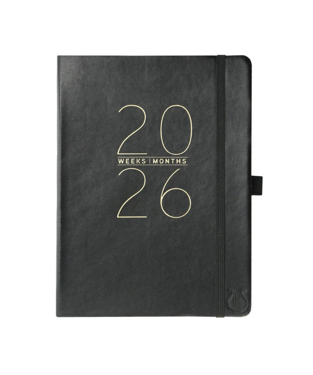 Agenda 2026 18M Semanal A5 Apollo - Negro
