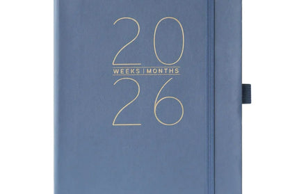 Agenda 2026 18M Semanal A5 Apollo - Azul