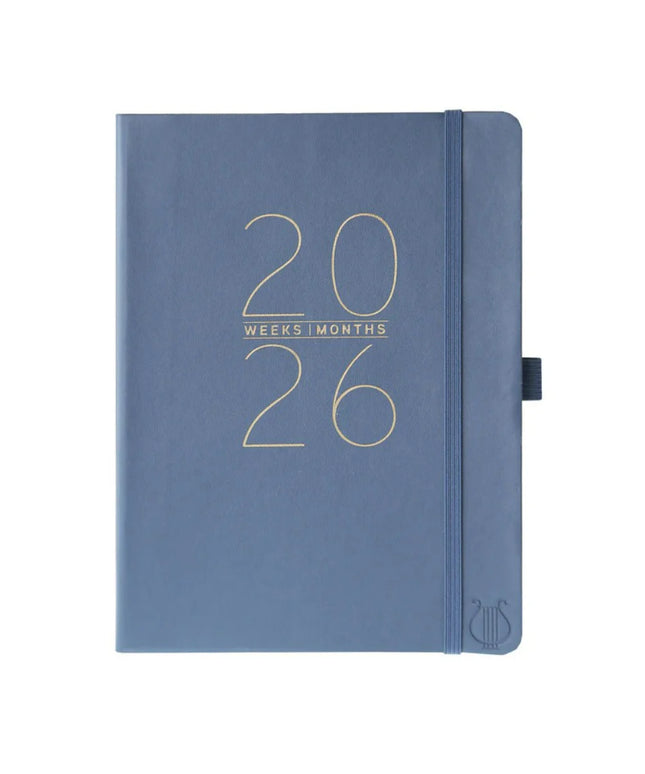 Agenda 2026 18M Semanal A5 Apollo - Azul