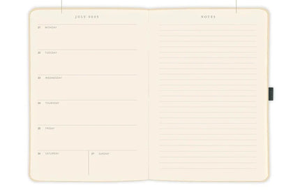 Agenda 2026 18M Semanal A5 - Typographic Pink