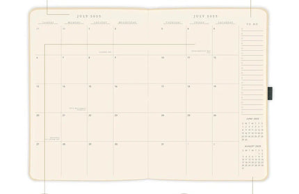 Agenda 2026 18M Semanal A5 - Typographic Pink