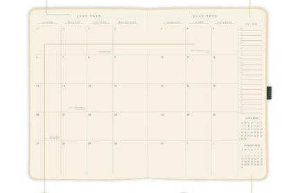 Agenda 2026 18M Semanal A5 - Green Restart