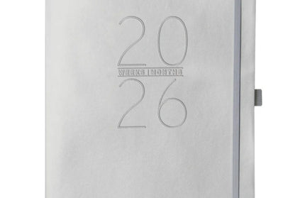 Agenda 2026 18M Semanal A4 Apollo - Plateado