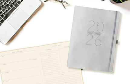 Agenda 2026 18M Semanal A4 Apollo - Plateado