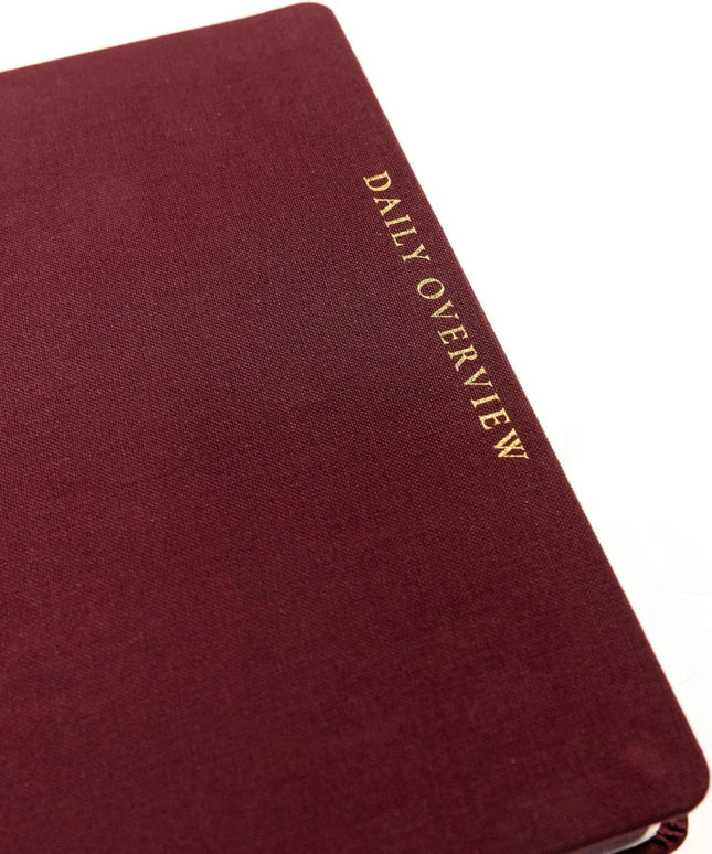 Cuaderno Composición Marcadores Magnéticos - Rojo Ciruela