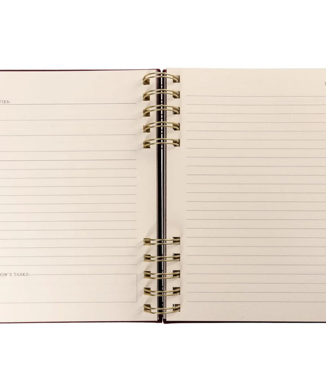 Cuaderno Composición Marcadores Magnéticos - Rojo Ciruela
