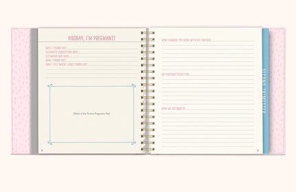 Diario de Embarazo Rosa -Bump For Joy!