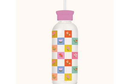 Botella Checkerboard Blooms
