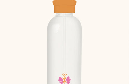 Botella de Vidrio con Bombilla - Lucky Card
