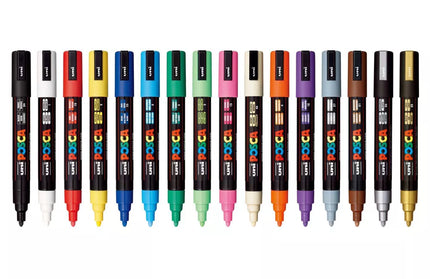 UNI PC-5M POSCA  BASICO X 16 (X 8)