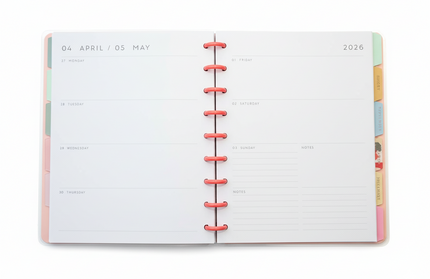 Agenda 2026 12M HP - Frutillas