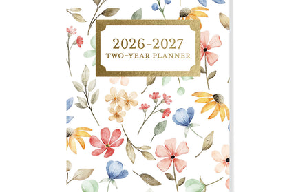 Agenda 2026 Bolsillo Mensual 24M - Happy Floral