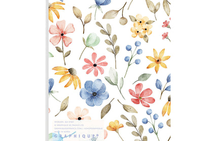 Agenda 2026 Bolsillo Mensual 24M - Happy Floral