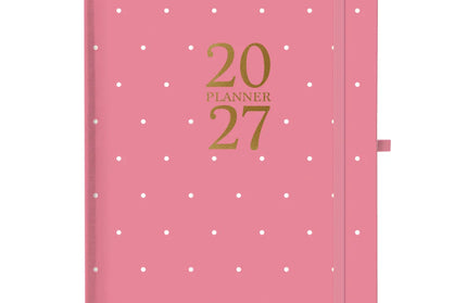 Agenda 2027 18M Semanal A5 - Puntos Rosa