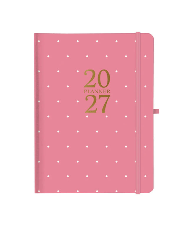 Agenda 2027 18M Semanal A5 - Puntos Rosa