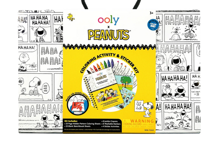 Set de actividades y stickers - Snoopy