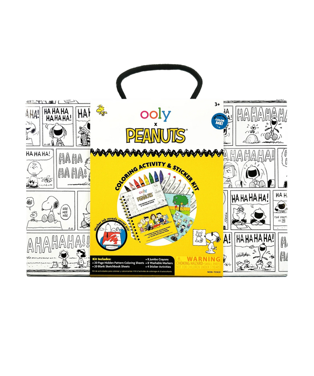 Set de actividades y stickers - Snoopy