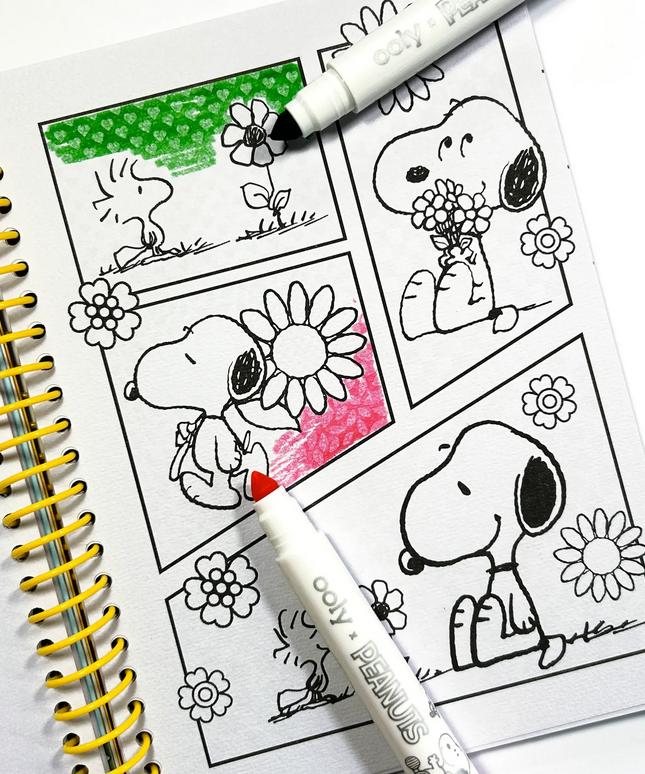 Set de actividades y stickers - Snoopy