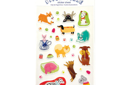 Set Stickers Dogs