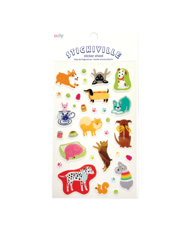 Set Stickers Dogs