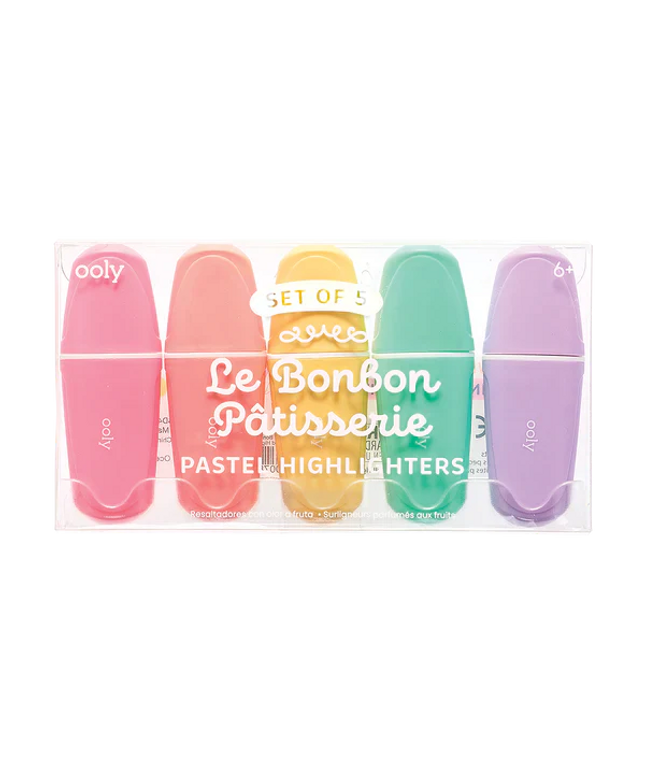 Set 5 Destacadores Pasteles Le Bon Bon