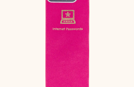 Libreta de Contraseñas - Fucsia
