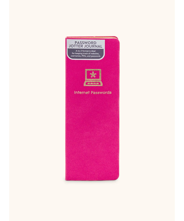 Libreta de Contraseñas - Fucsia