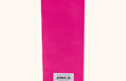 Libreta de Contraseñas - Fucsia