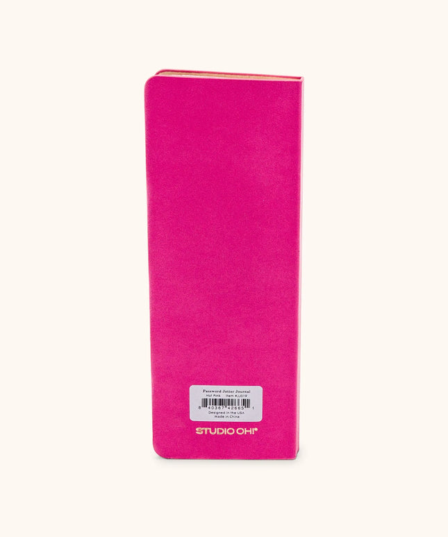 Libreta de Contraseñas - Fucsia