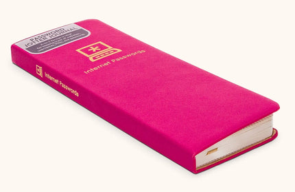 Libreta de Contraseñas - Fucsia