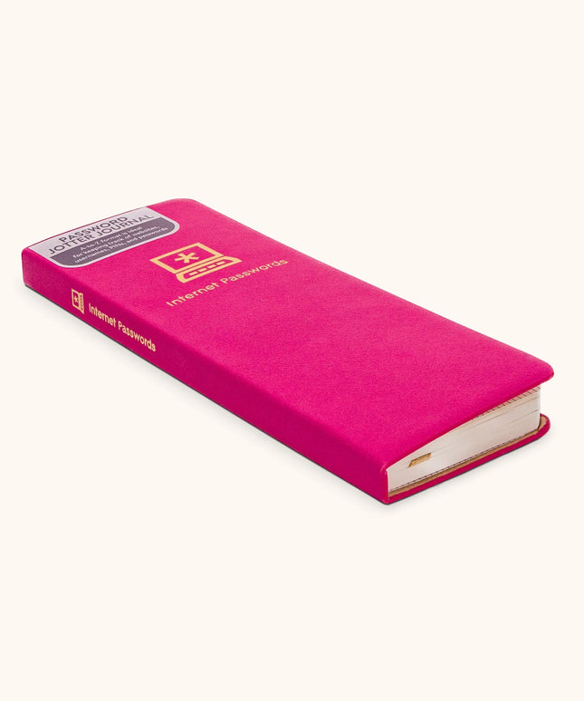 Libreta de Contraseñas - Fucsia